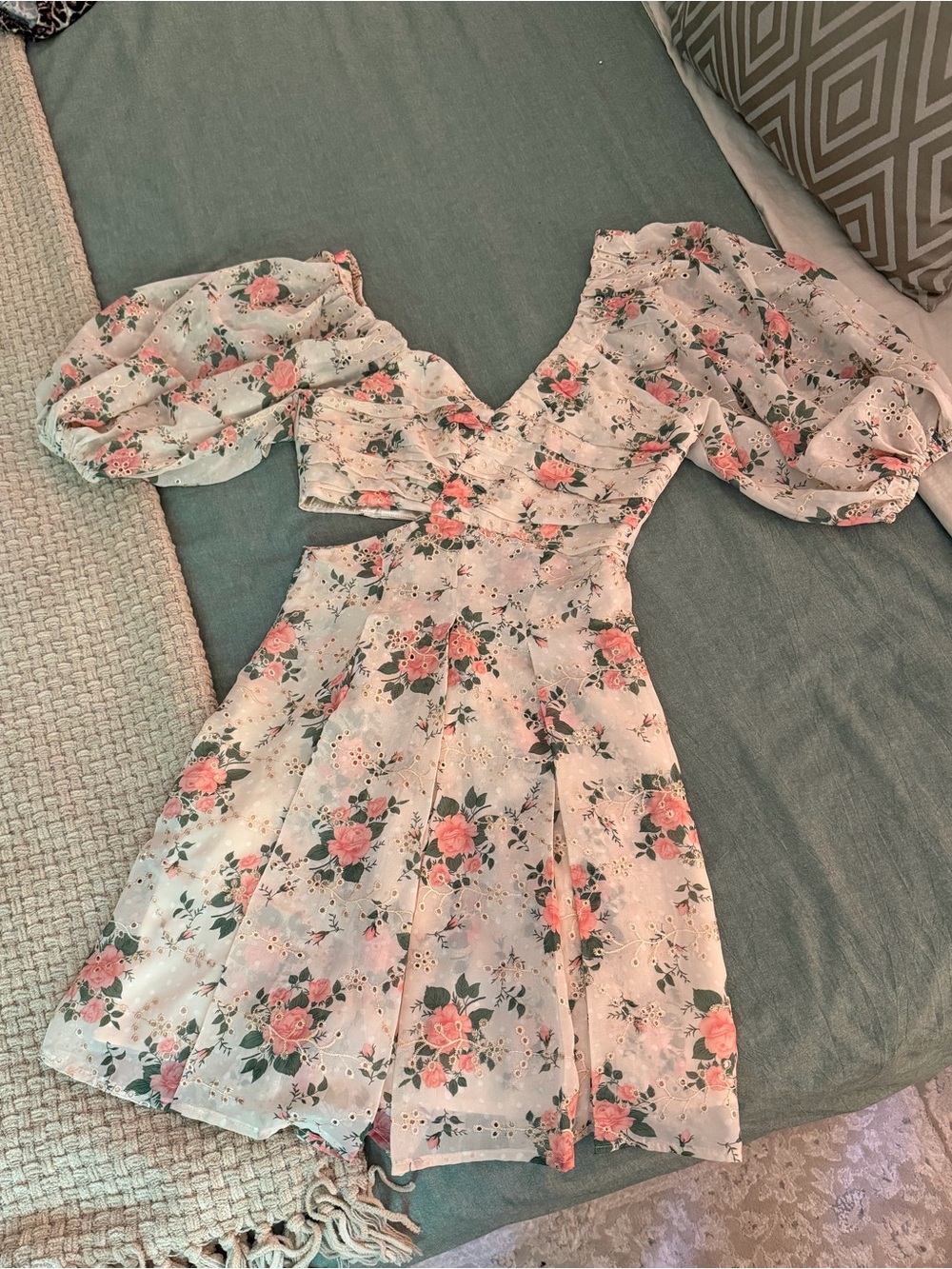 ASOS eyelet dress